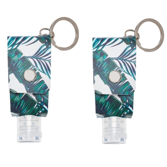 Hand Sanitizer Key Chain With Empty 30 ml Bottle - set of 2 - Picture 1 of 1